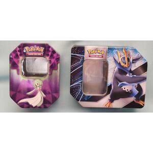Pokemon Tin‎ Containers Only, NO CARDS